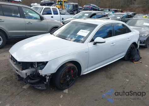 2017 Audi A4 2.0T Premium из США, поврежденный, VIN WAUENAF45HA082561